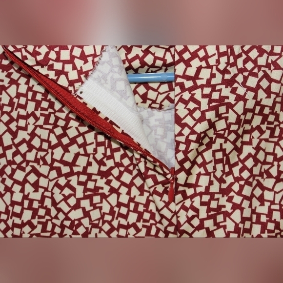 HANDMADE Geometric Pattern Dress - Picture 3 of 5